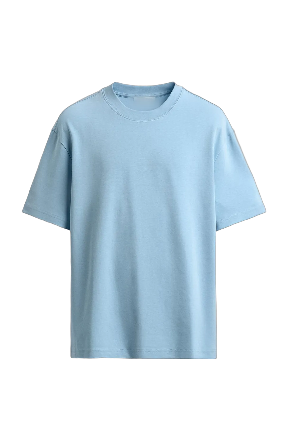 T-shirt, lyseblå fra Zara